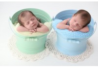 Baldinho De Ferro - Azul Claro