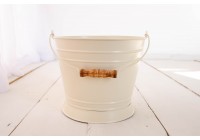 Baldinho De Ferro - Creme  