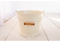 Baldinho De Ferro - Creme  