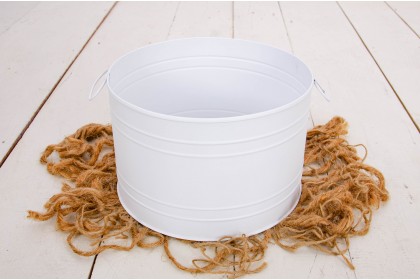Baldinho Vintage com Alças - Branco - Acompanhamento