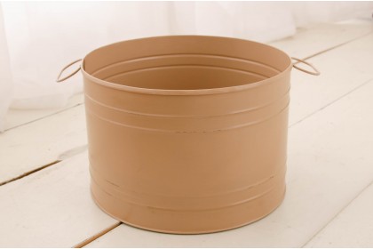 Baldinho Vintage com Alças - Mocha