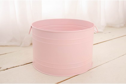 Baldinho Vintage com Alças - Rosa