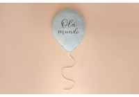 Balão Decorativo Olá Mundo - Mint Balão Decorativo Olá Mundo - Mint