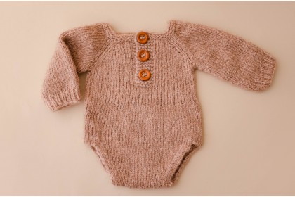 Body Tricot Canela - Newborn