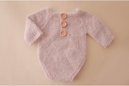 Body Tricot Champagne - Newborn Body Tricot Champagne - Newborn