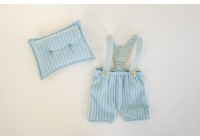 Short C/ Suspensório + Travesseiro Yudi - Newborn