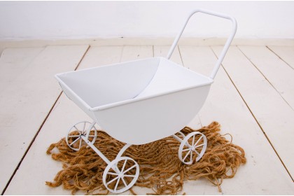 Carrinho Vintage Branco