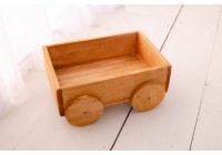 Carrinho de Madeira Natural