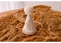 Chapéu Para Smash The Cake Bege