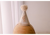 Chapéu Para Smash The Cake Bege