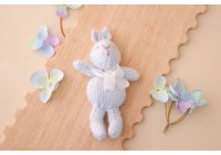 Coelhinho Tricot Azul Claro