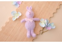 Coelhinho Tricot Lilás