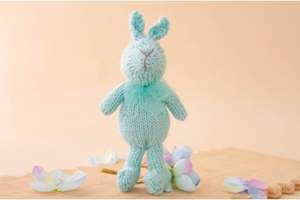 Coelhinho Tricot Verde Água