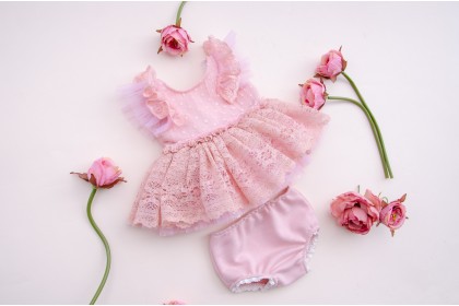 Conjunto Bailarina Rosa  - Newborn