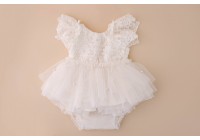 Conjunto Cindy Off White - Newborn 