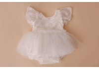 Conjunto Cindy Off White - Newborn 