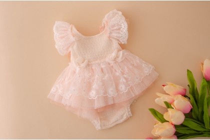 Conjunto Marie - Newborn (Sob Encomenda)