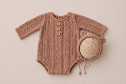 Conjunto Teddy Nude - Newborn
