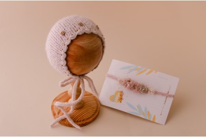 Conjunto Tricot Doce Aurora Champagne 1