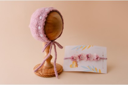 Conjunto Tricot Doce Aurora Mauve 2 Conjunto Tricot Doce Aurora Mauve 2