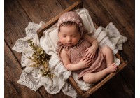 Conjunto Tricot Kate Canela 1 - Newborn Conjunto Tricot Kate Canela 1 - Newborn
