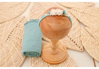 Conjunto Wrap + Headband Agatha