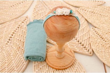 Conjunto Wrap + Headband Agatha