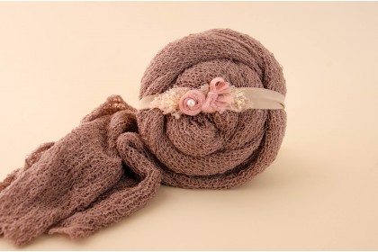 Conjunto Wrap + Headband Ana