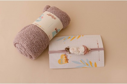 Conjunto Wrap + Headband Andrea Conjunto Wrap + Headband Andrea