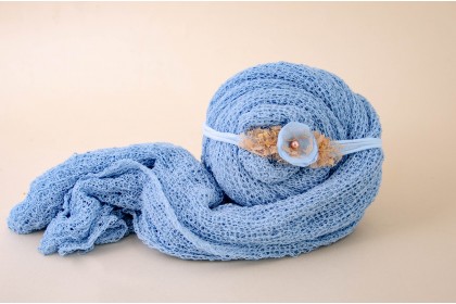 Conjunto Wrap + Headband Cristal