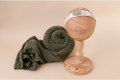 Conjunto Wrap + Headband Ester