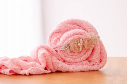 Conjunto Wrap + Headband Josi