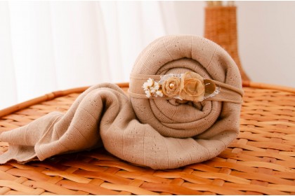 Conjunto Wrap + Headband Loren