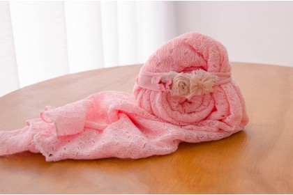 Conjunto Wrap + Headband Susi