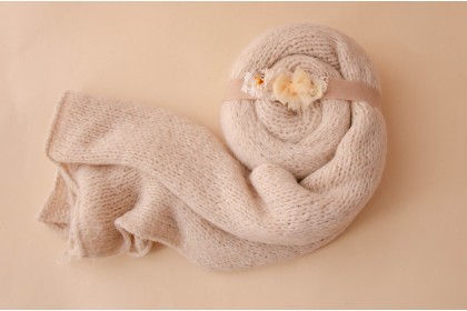 Conjunto Wrap Tricot Max + Headband  - Hellen