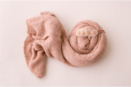 Conjunto Wrap Tricot Max + Headband - Lara Conjunto Wrap Tricot Max + Headband - Lara