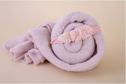 Conjunto Wrap Tricot Max + Headband - Mari