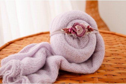 Conjunto Wrap Tricot Max + Headband - Nara