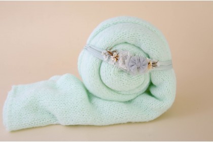 Conjunto Wrap Tricot Max + Headband - Nara