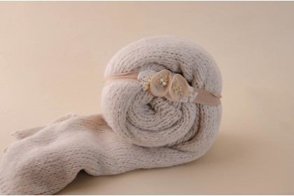 Conjunto Wrap Tricot Max + Headband - Lara