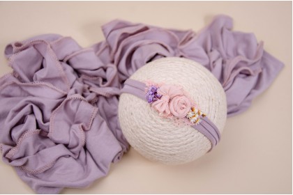 Conjunto Wrap de Contenção  + Headband  - Kelen