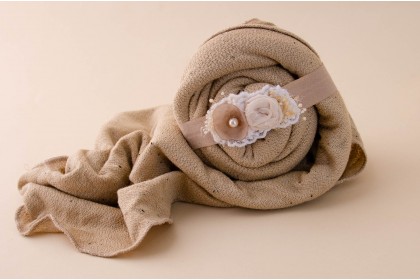 Conjunto Wrap de Contenção  + Headband  - Lara