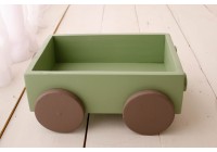 Jeep de Madeira Verde