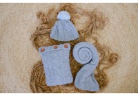 Kit Doce Tricot Azul Kit Doce Tricot Azul