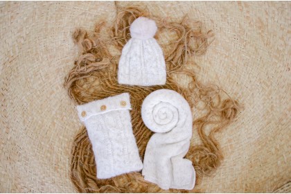 Kit Doce Tricot Branco