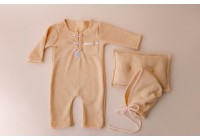 Kit Macacão Newborn - Amarelo