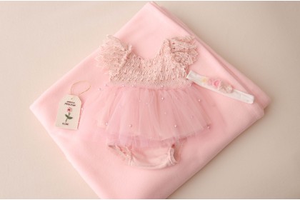 Kit Rosa Minha Pequena Flor