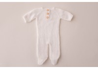 Macacão Fuzzy - Off White Macacão Fuzzy - Off White