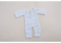 Macacão Tricot Branco - Newborn
