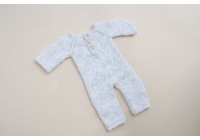 Macacão Tricot Branco - Newborn